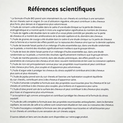 Huile Capillaire Bio Croissance+