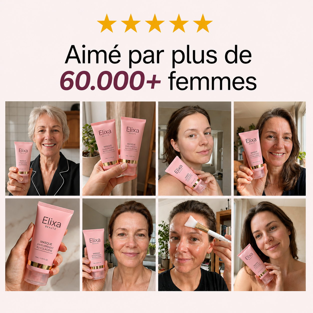 Masque Collagène Bio + Pinceau