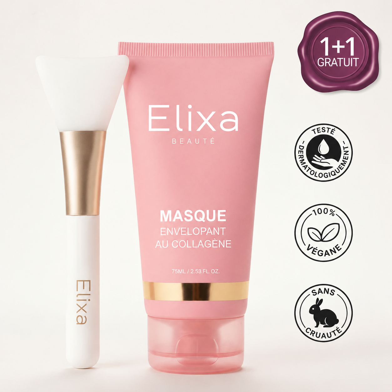 Masque Collagène Bio + Pinceau