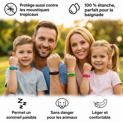 Bracelets anti-moustiques Elixa