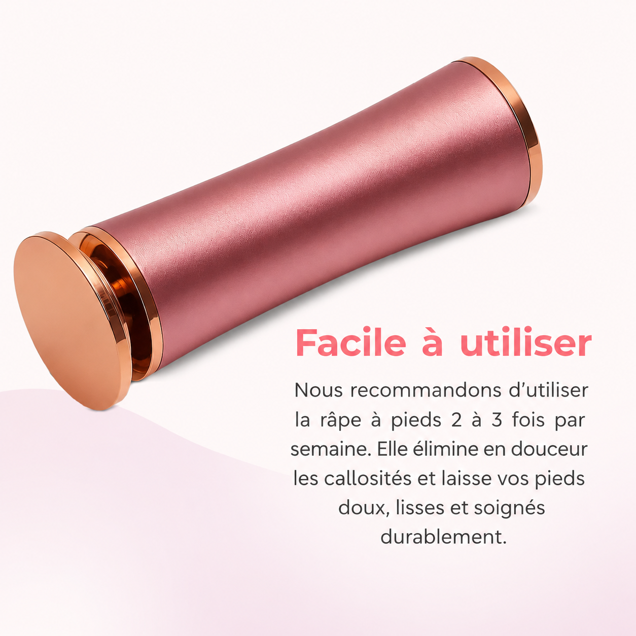 Râpe électrique anti-callosités