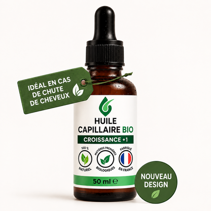 Huile Capillaire Bio Croissance+