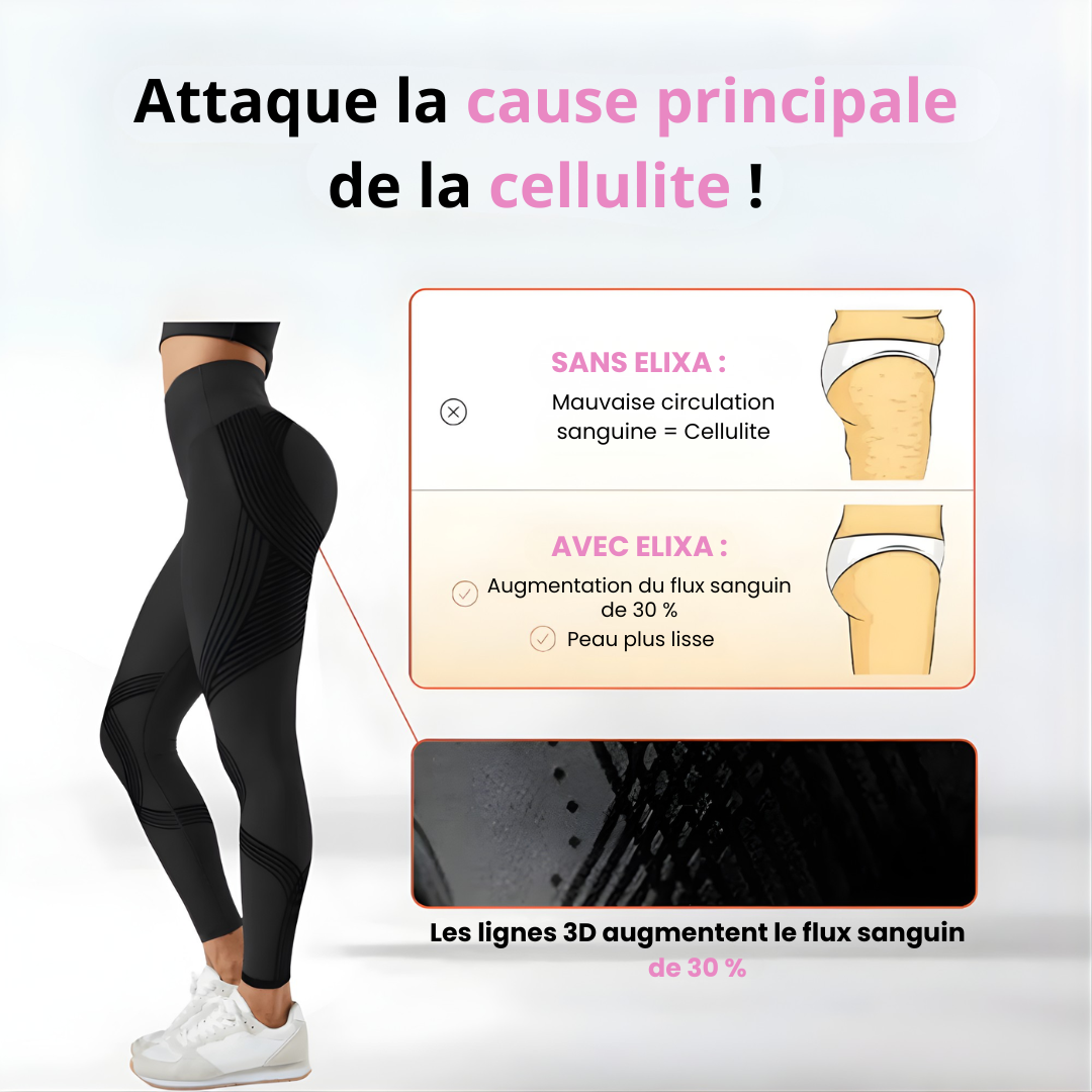 Leggings anti cellulite – Redéfinis ta silhouette sans effort