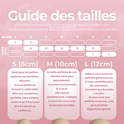 Cache-tétons ronds Sans Adhésif