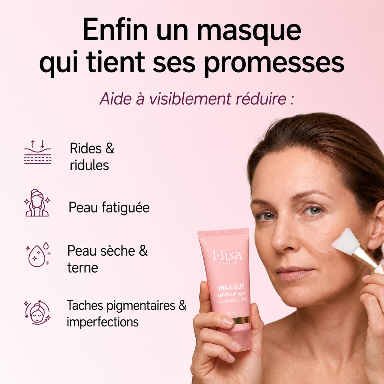 Masque Collagène Bio + Pinceau